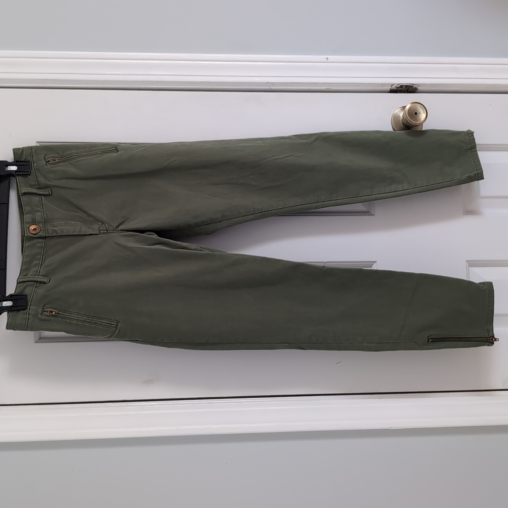 Banana Republic Heritage Pants Olive Green Sz 28